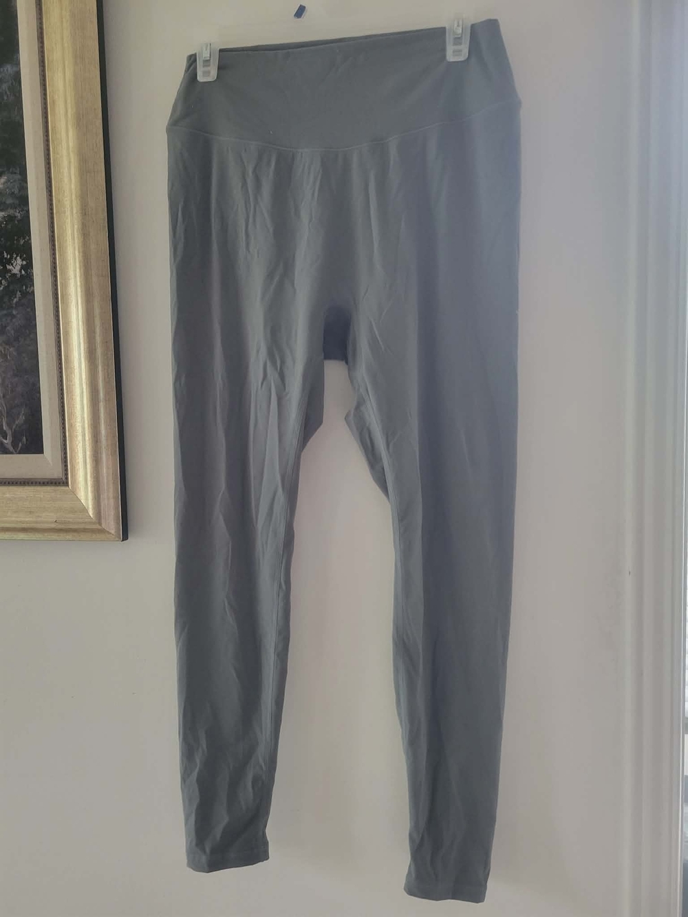Gray Women's High-Waist Leggings